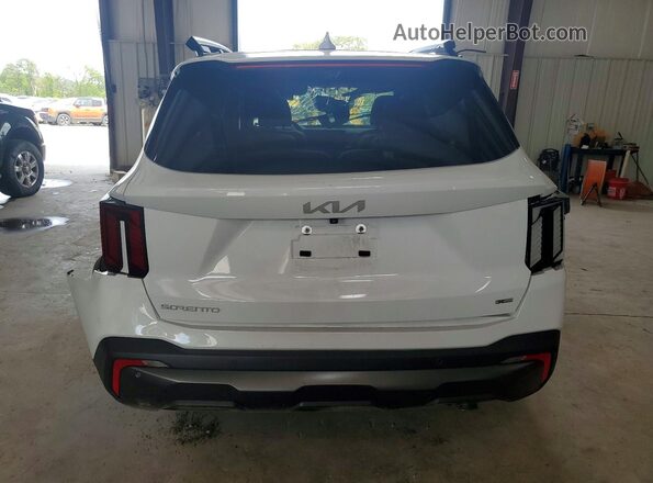 5XYRKDJF3RG267121 2024 KIA SORENTO White Вид ззаду