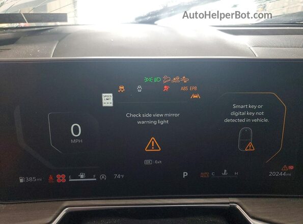 5XYRKDJF3RG267121 2024 KIA SORENTO White Вид щитка приладів
