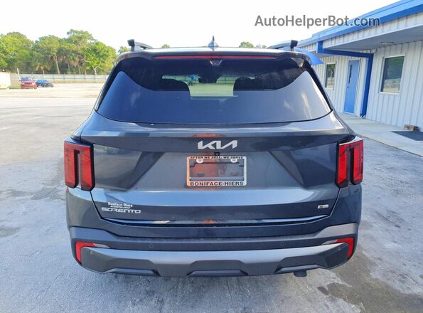 5XYRKDJF4RG262378 2024 KIA SORENTO Charcoal Rear view