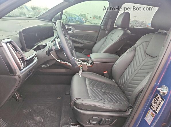 5XYRKDJF7RG258163 2024 KIA SORENTO Blue Vista interior delantera