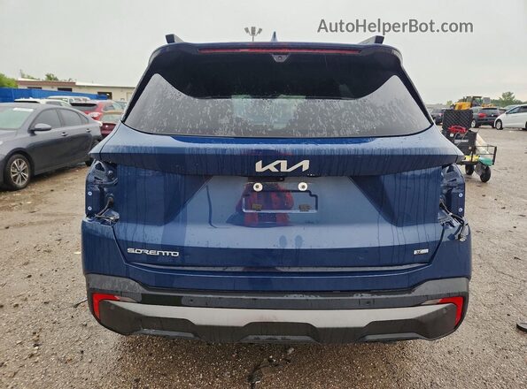 5XYRKDJF7RG258163 2024 KIA SORENTO Blue Vista trasera