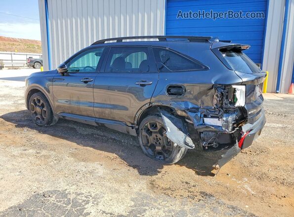 5XYRKDJF8RG269995 2024 KIA SORENTO Charcoal Trasero izquierdo
