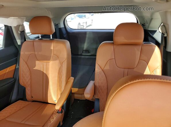 5XYRKDLF0MG017812 2021 KIA SORENTO Green უკანა სავარძლების ხედი