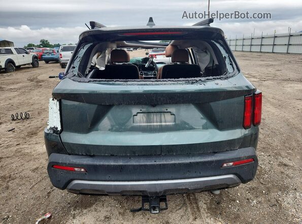 5XYRKDLF0NG118530 2022 KIA SORENTO Зеленый Вид сзади