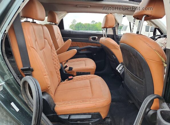 5XYRKDLF0NG118530 2022 KIA SORENTO Зеленый Вид задней части салона