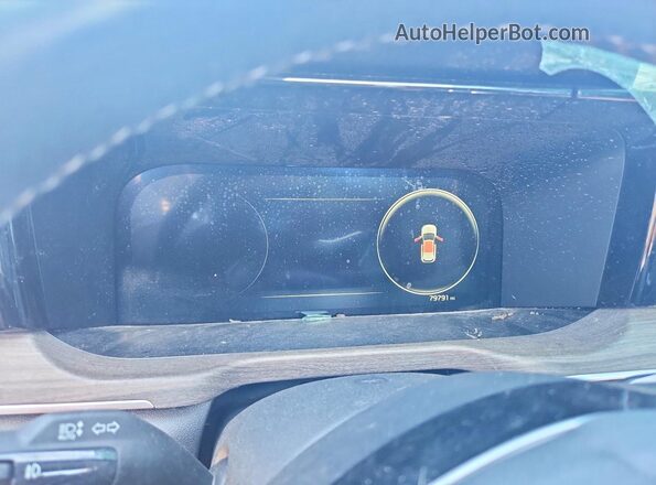 5XYRKDLF0NG118530 2022 KIA SORENTO Зеленый Вид щитка приборов