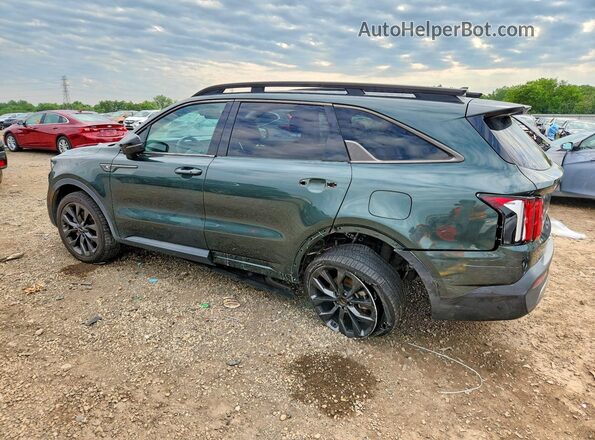 5XYRKDLF1NG115295 2022 KIA SORENTO Green Հետևի ձախ