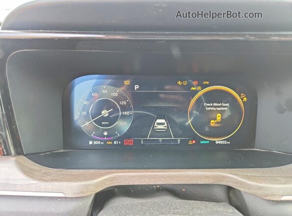 5XYRKDLF1NG115295 2022 KIA SORENTO Green Սարքավորումների վահանակի տեսք