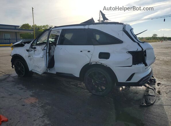 5XYRKDLF1PG224021 2023 KIA SORENTO White Trasero izquierdo