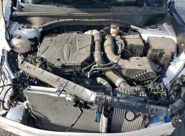 5XYRKDLF1PG224021 2023 KIA SORENTO White Vista del compartimento del motor