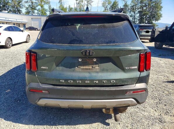 5XYRKDLF2MG064288 2021 KIA SORENTO Зеленый Вид сзади