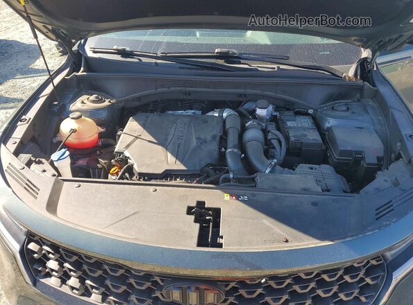 5XYRKDLF2MG064288 2021 KIA SORENTO Зеленый Вид подкапотного пространства