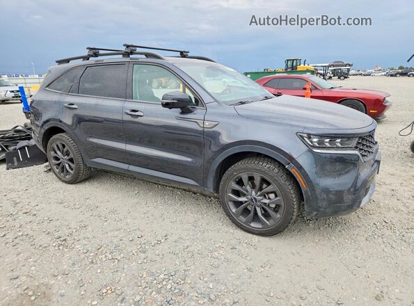 5XYRKDLF2PG164282 2023 KIA SORENTO Серый Передняя правая четверть