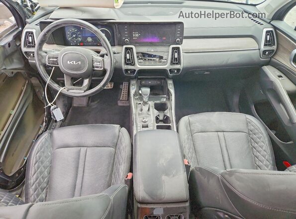 5XYRKDLF2PG164282 2023 KIA SORENTO Серый Вид панели приборов