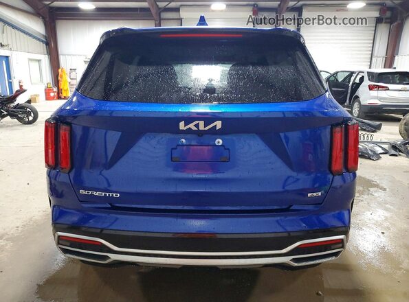 5XYRKDLF2PG164461 2023 KIA SORENTO Blue უკანა ხედი