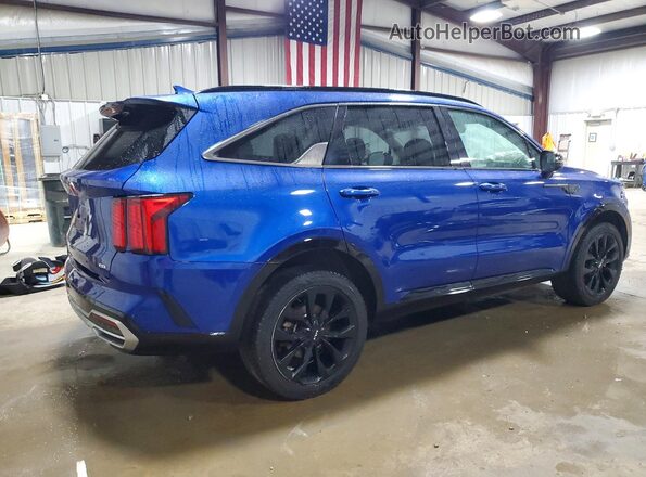 5XYRKDLF2PG164461 2023 KIA SORENTO Blue უკანა მარჯვენა