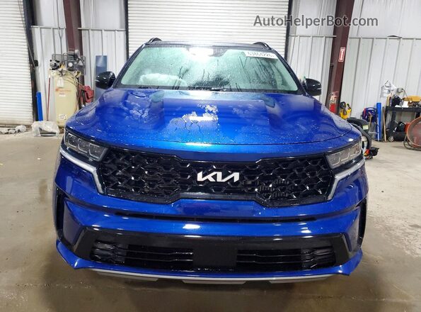 5XYRKDLF2PG164461 2023 KIA SORENTO Blue წინა ხედი