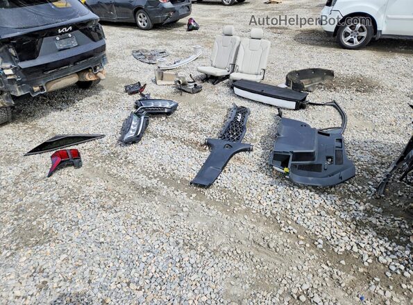 5XYRKDLF3NG087497 2022 KIA SORENTO Black Widok naklejki z numerem VIN