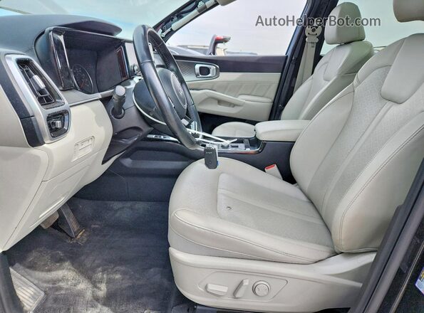 5XYRKDLF3NG087497 2022 KIA SORENTO Black Widok wnętrza z przodu