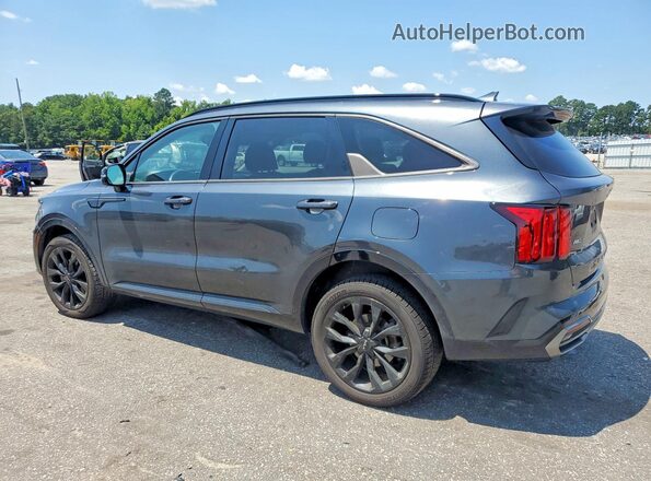 5XYRKDLF3NG137699 2022 KIA SORENTO Gray Հետևի ձախ