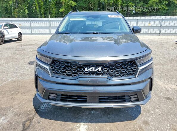5XYRKDLF3NG137699 2022 KIA SORENTO Gray Դիմացի տեսք