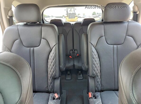 5XYRKDLF3PG184735 2023 KIA SORENTO Gray Vista de los asientos traseros