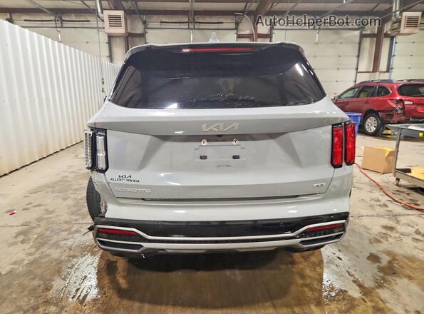 5XYRKDLF3PG186856 2023 KIA SORENTO Gray Rear view