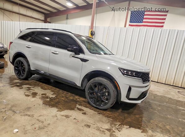 5XYRKDLF3PG186856 2023 KIA SORENTO Gray Front right