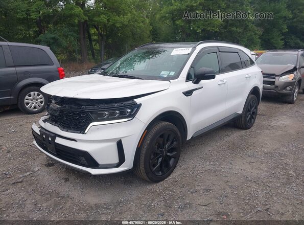 5XYRKDLF3PG240835 2023 KIA SORENTO White Передня ліва чверть