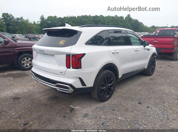 5XYRKDLF3PG240835 2023 KIA SORENTO White Задня права чверть