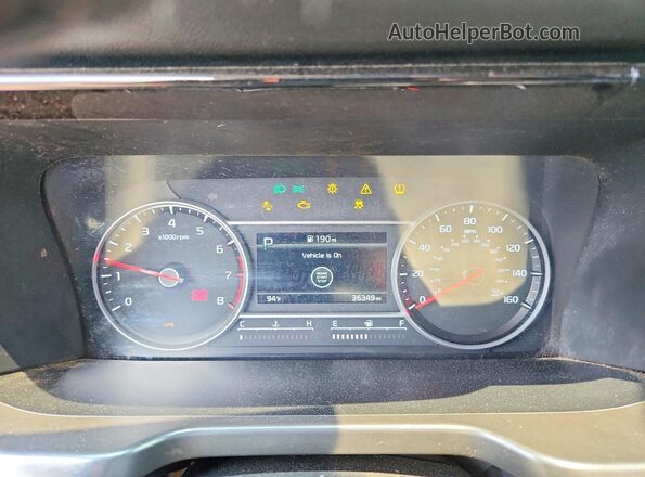 5XYRKDLF5NG142144 2022 KIA SORENTO Gray Vista del cuadro de instrumentos