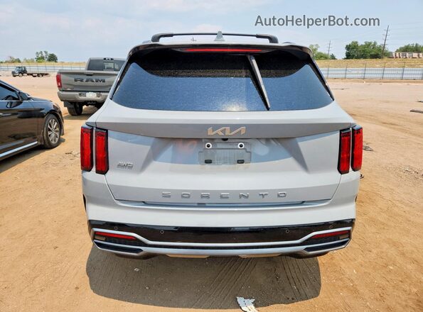 5XYRKDLF5NG142144 2022 KIA SORENTO Gray Vista trasera