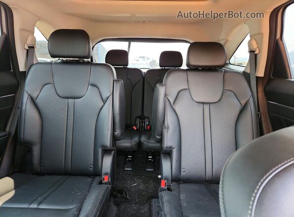 5XYRKDLF5NG142144 2022 KIA SORENTO Gray Vista de los asientos traseros