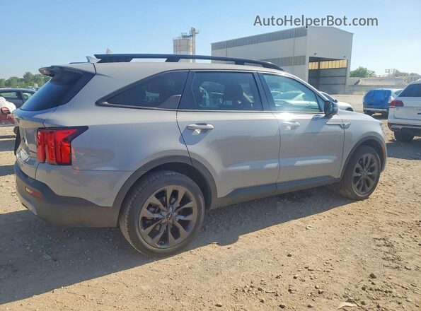 5XYRKDLFXNG089912 2022 KIA SORENTO Gray Задня права чверть