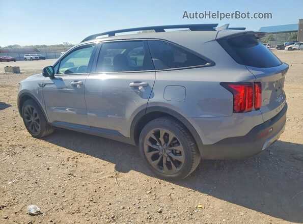 5XYRKDLFXNG089912 2022 KIA SORENTO Gray Задня ліва чверть