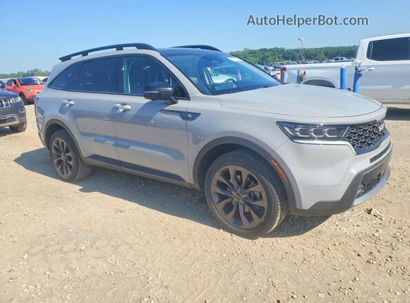 5XYRKDLFXNG089912 2022 KIA SORENTO Gray Передня права чверть