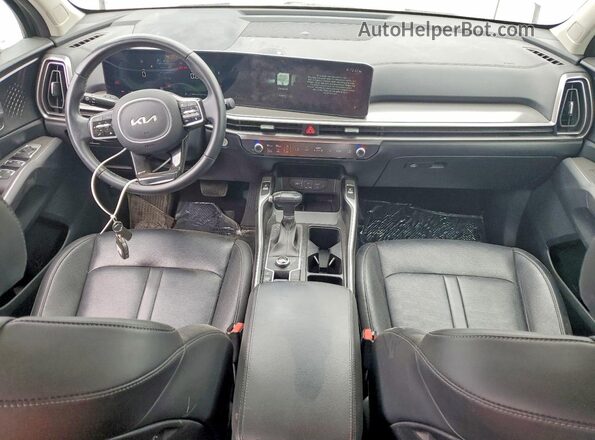 5XYRL4JC0RG257665 2024 KIA SORENTO Gray წინა პანელის ხედი