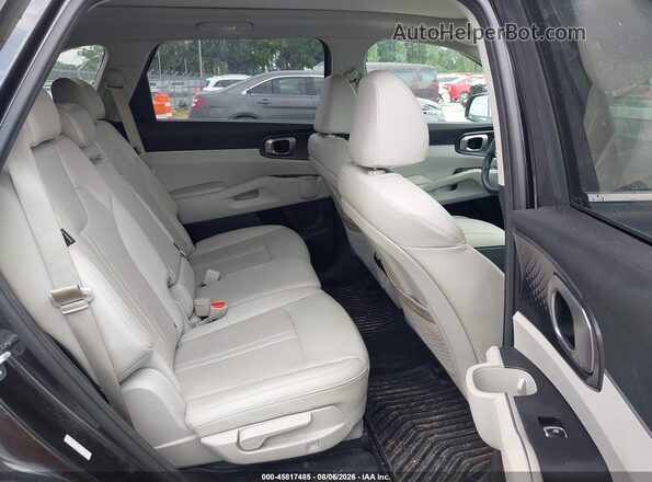 5XYRL4JC1SG349910 2025 KIA SORENTO Gray Widok naklejki z numerem VIN