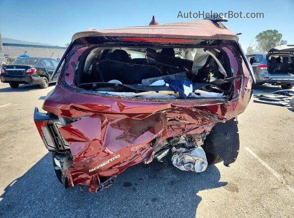 5XYRL4JC1SG369204 2025 KIA SORENTO Red Rear view