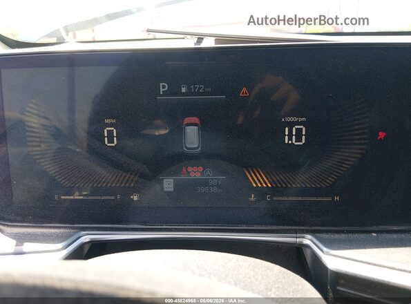 5XYRL4JC2RG282583 2024 KIA SORENTO Blue Հետևի նստատեղերի տեսք