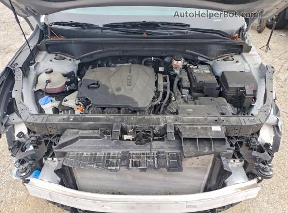 5XYRL4JC2RG303898 2024 KIA SORENTO Gray Vista del compartimento del motor