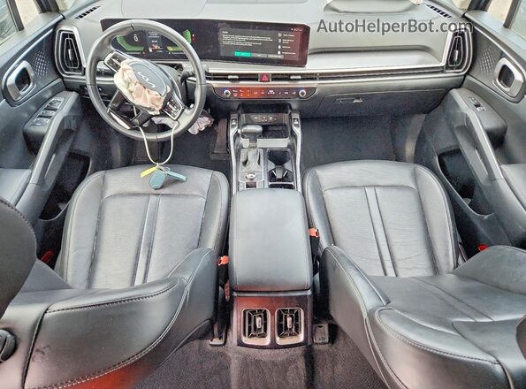 5XYRL4JC3RG270944 2024 KIA SORENTO Gray Առջևի վահանակի տեսք
