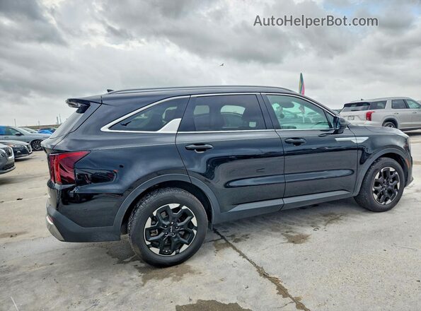 5XYRL4JC3RG272029 2024 KIA SORENTO Black უკანა მარჯვენა