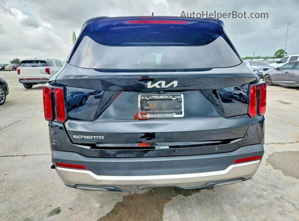 5XYRL4JC3RG272029 2024 KIA SORENTO Black უკანა ხედი