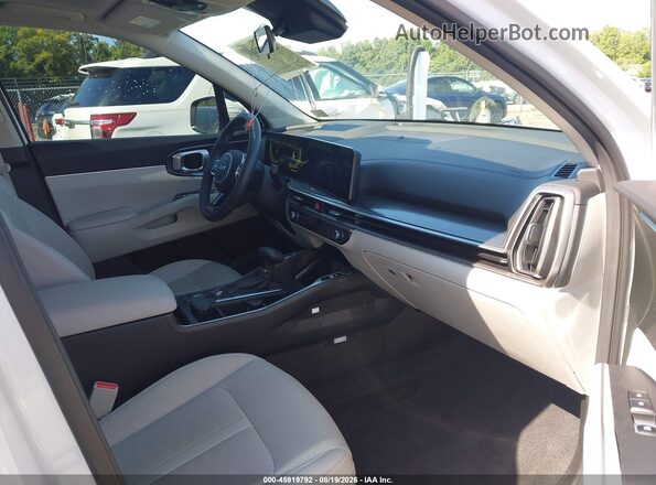 5XYRL4JC3SG349312 2025 KIA SORENTO White Vista interior delantera