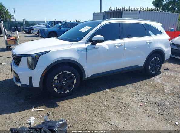 5XYRL4JC3SG349312 2025 KIA SORENTO White Vista tres cuartos delantera izquierda