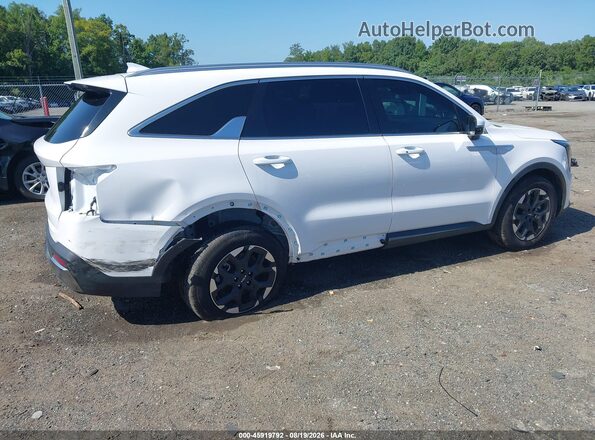 5XYRL4JC3SG349312 2025 KIA SORENTO White Trasero derecho