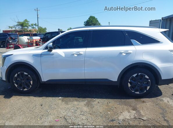 5XYRL4JC3SG349312 2025 KIA SORENTO White 