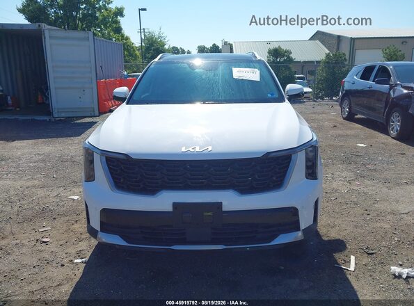 5XYRL4JC3SG349312 2025 KIA SORENTO White Vista interior trasera
