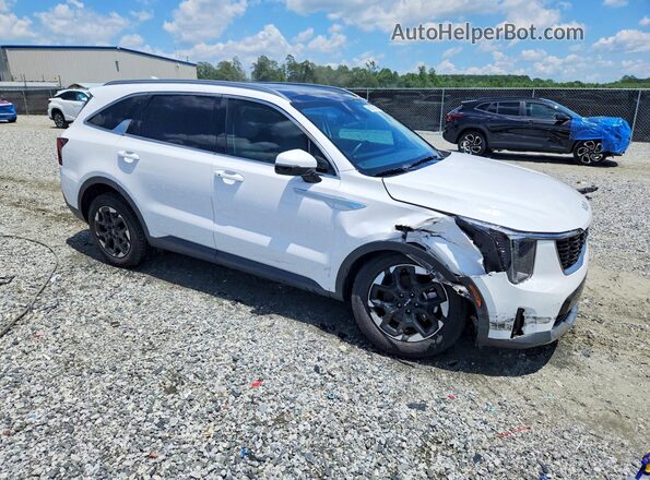 5XYRL4JC3SG373979 2025 KIA SORENTO Белый Передняя правая четверть